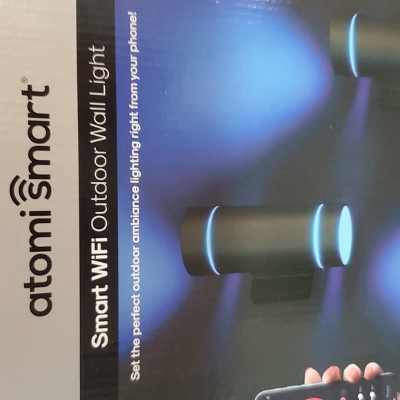 SMART WIFI OUTDOOR WALL LIGHT - Picture 3 of 12